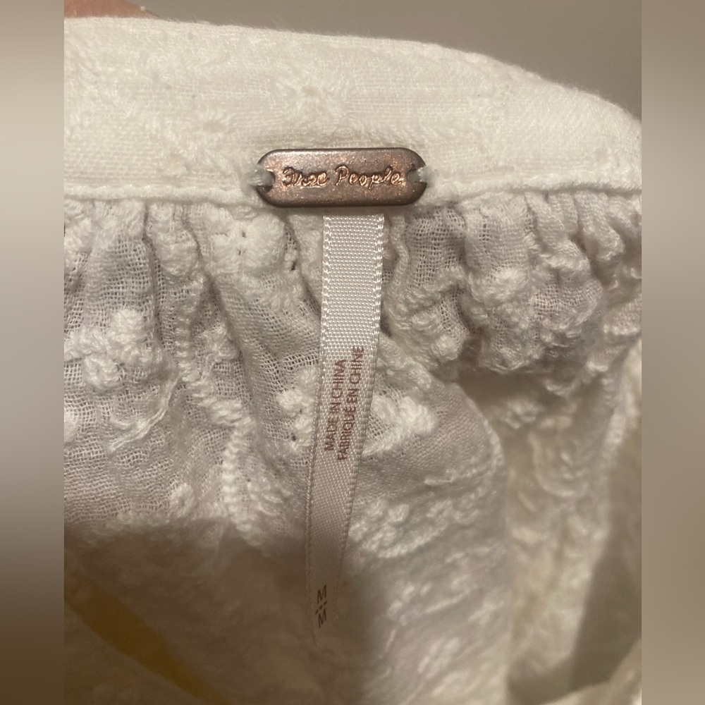 Free People white button down blouse - Picture 9 of 10